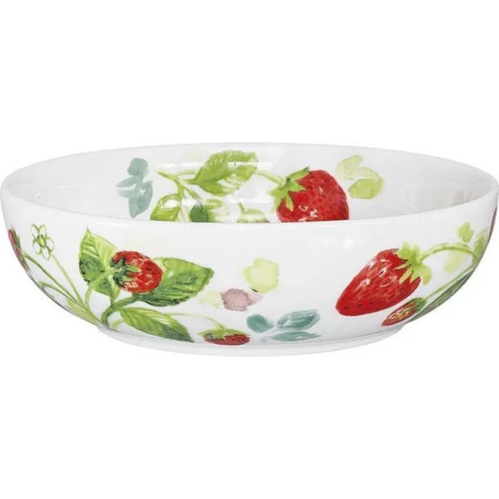 Set boluri Fragaria, piatra, alb, 16x5cm, 4 piese