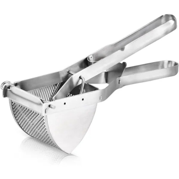 Presa pentru cartofi, otel inoxidabil, maner ergonomic, bol mare, 29cm