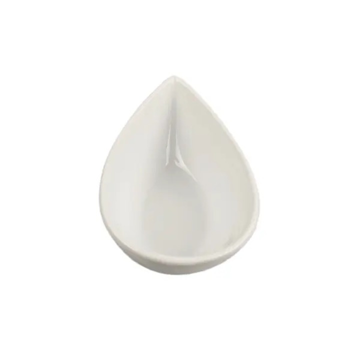 Set 16 boluri mici portelan alb 12x7x4.5cm adanci