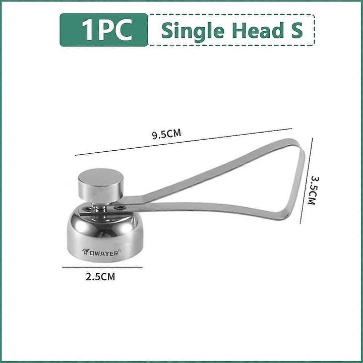 Foarfeca bucatarie, inox, dubla, multifunctionala, argintiu, 15x5cm