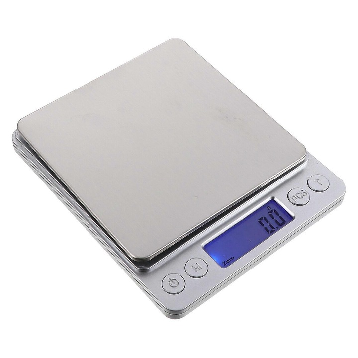 Cantar electronic mini, precizie, ABS, 13x11x2cm
