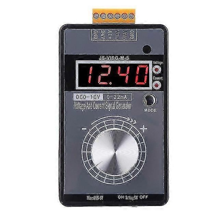 Generator semnal digital portabil 0-10V 0-22mA calibrator reglabil 6x2.5x10cm