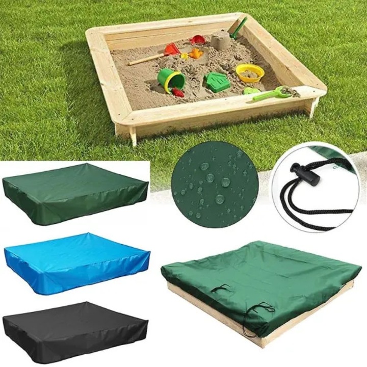 Husa protectie pentru nisipar, impermeabila, Oxford, albastru, 200x200x20cm