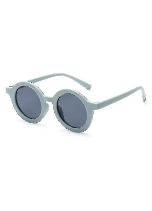Ochelari de soare copii, retro, negru, 128x54x50mm