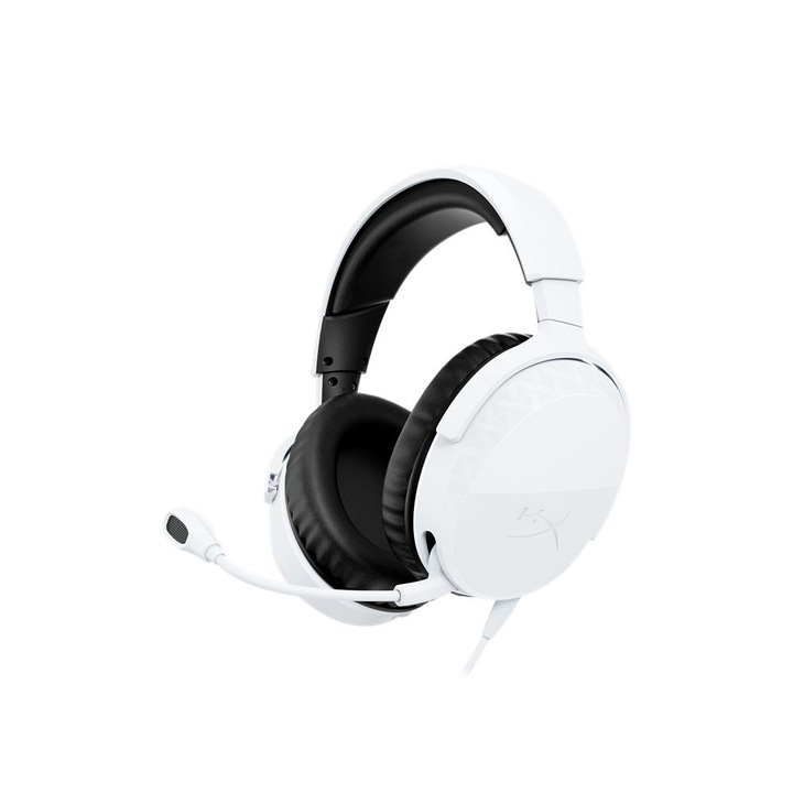 Căști de gaming HP HyperX Cloud Stinger 3 albe, 313449, Microfon/Căști