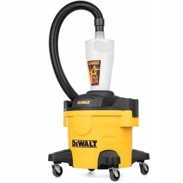 Separator de Praf DeWALT DXVCS002 Ciclonic Capacitate Colectare 23L Galben/Negru