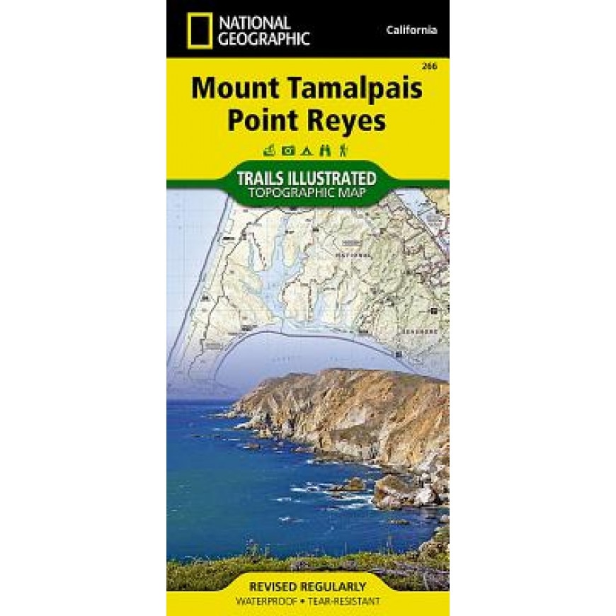 Mount Tamalpais/Point Reyes, California, USA, National Geographic Maps (Manufactured by)