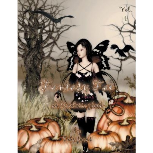 Fantasy Fae Adult Coloring Book, Tabz Jones (Author)