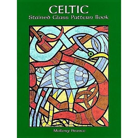 Celtic Stained Glass Pattern Book, Mallory Pearce