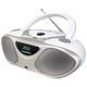 Микросистема Blaupunkt BB14WH, FM, CD, USB, AUX, Бяла