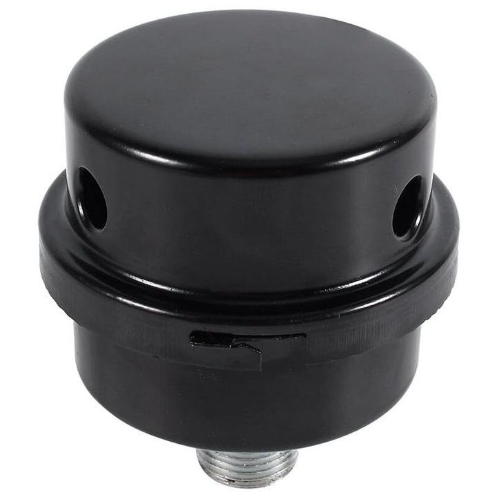 Filtru silentios compresor aer 3/8" negru 16mm