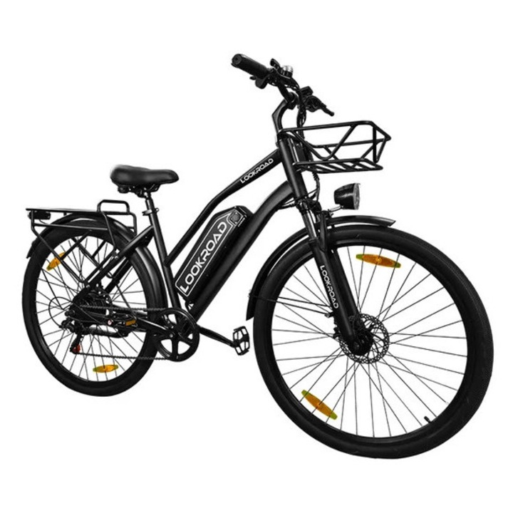 Lookroad L28 elektromos kerékpár, 500 W, 50 NM, 23 aH, 28 ", 140 km