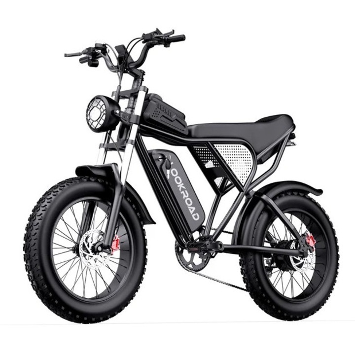 Lookroad elektromos kerékpár, 1500 W, 150 kg teherbírás, 20 aH, 80 NM, 130 km