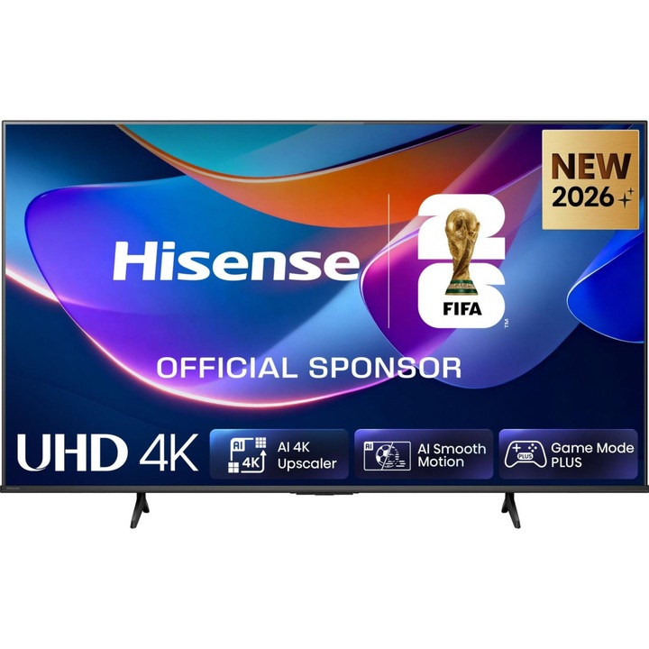 Televizor Hisense 55A6S, 55" 4K DLED, HDR10+, Smart TV