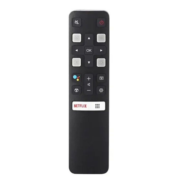 Telecomanda RC802V FMR1 pentru TCL, buton Netflix si Google Assistant, plug-and-play (fara programare), negru