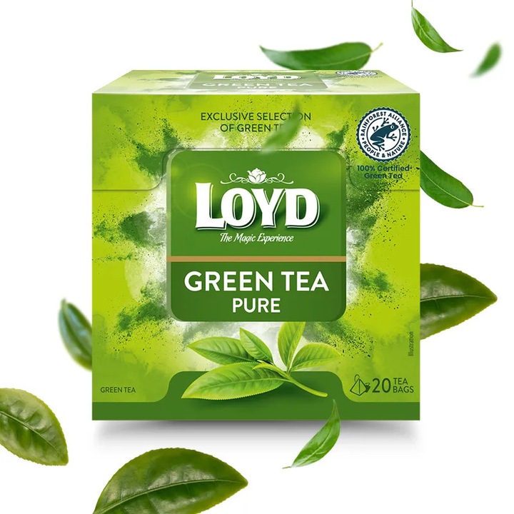 Loyd zöld tea, klasszikus, 20 filter, 40g