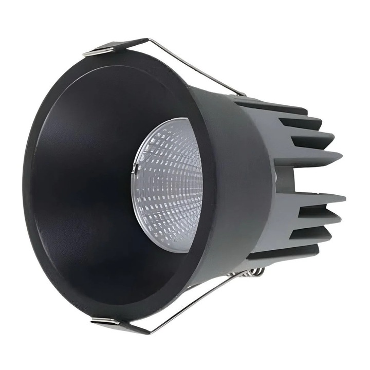 Spot COB LED RFAN, C582 modell, rejtett szerelés, 3 fényfajta, 15W, fekete