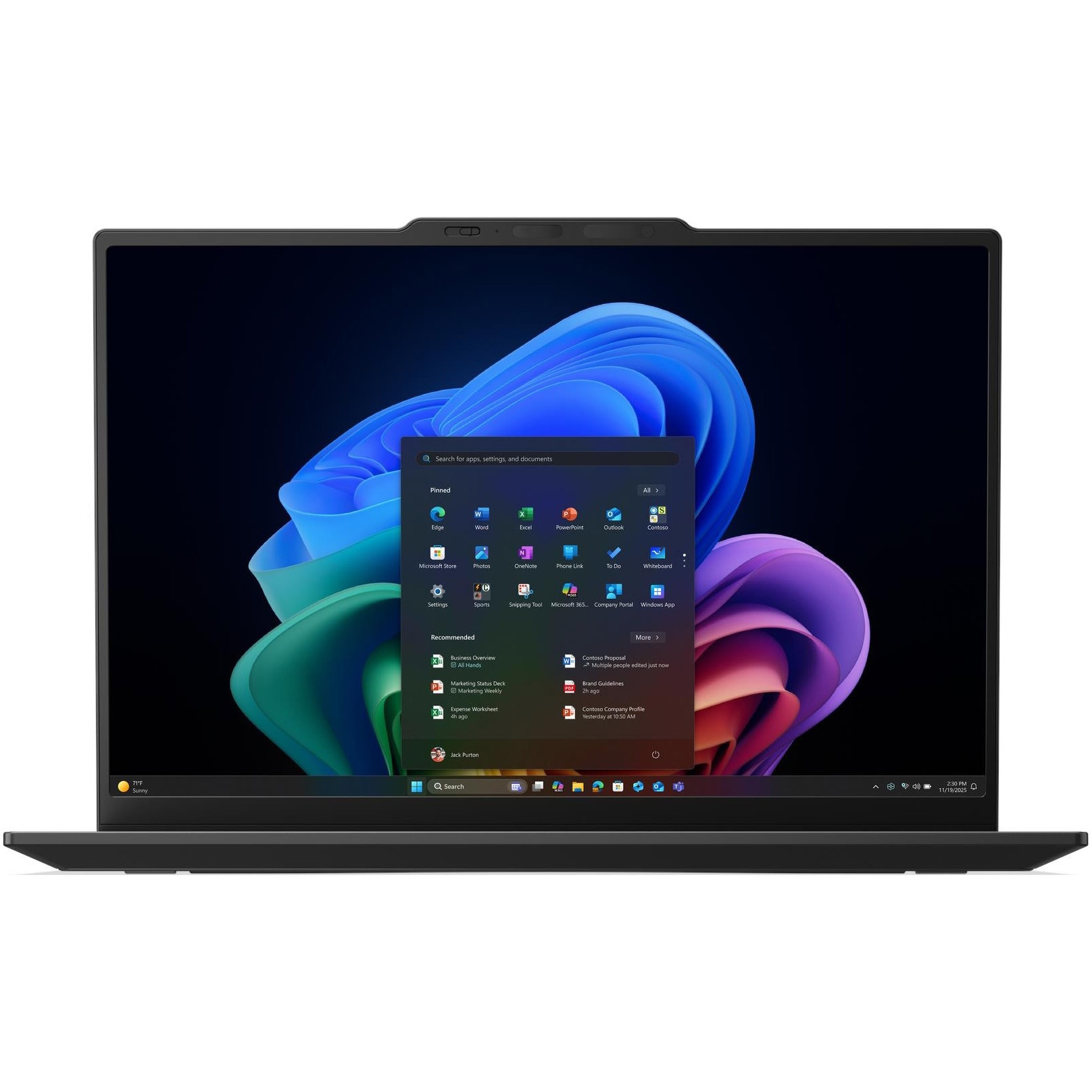 Laptop Lenovo ThinkPad X1 Carbon Gen 14 Aura Edition cu procesor Intel Core™ Ultra 7 355 pana la 4.70 GHz, 14" WUXGA IPS 500nits, Multi-touch, 32GB RAM, 1TB SSD, Intel® Graphics, Windows® 11 Pro