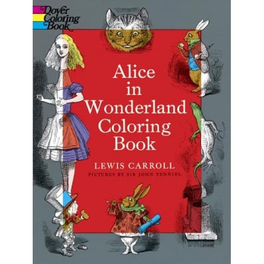 Alice in Wonderland Coloring Book, Lewis Carroll