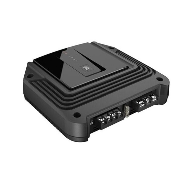 Amplificator auto JBL GX-A602, 2 canale, 280W, bass boost reglabil, 198x206x52mm