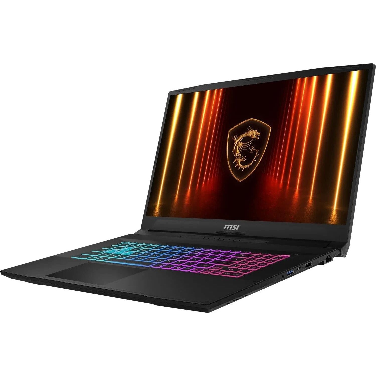 Laptop MSI Katana 17 HX, 17.3" Full HD, Intel® Core™ i7 14650HX pana la 5.2 GHz, 16 GB RAM DDR5 5600, 512 GB SSD, NVIDIA® GeForce® RTX 5060 8 GB, Free Dos, Black 512 GB