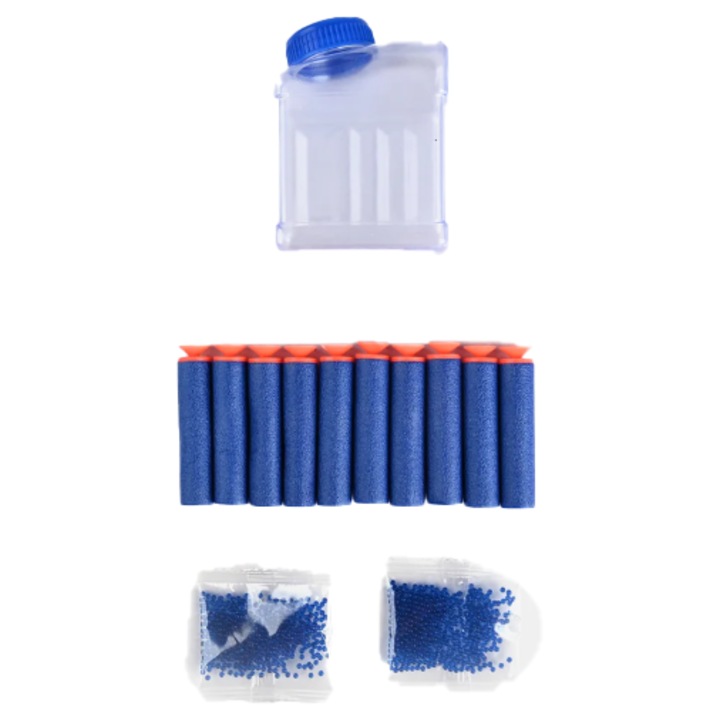 Set Pusca de Jucarie, Plastic Durabil, Idee Cadou Copii 6+ Ani