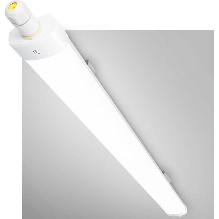 LED szalag mozgásérzékelővel, 90 cm, 30W, 3780lm, IP65 vízálló, fehér