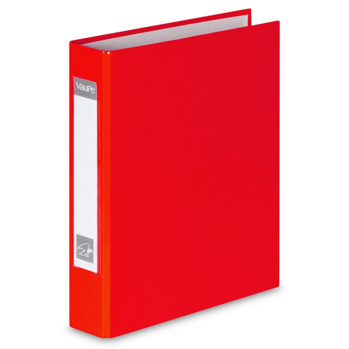 Biblioraft A5 Vau-Pe 40mm rosu 4 inele