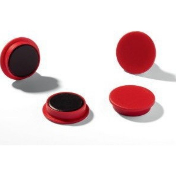 Magneti punct rosu Argo set 15mm 20buc