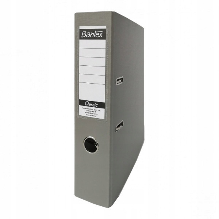Biblioraft Bantex Budget A4 75mm gri set 10 buc