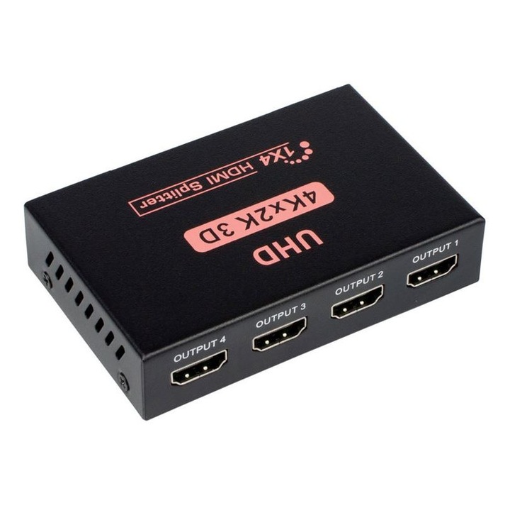 HDMI сплитер, Digital One, 1 вход - 4 изхода, 4K