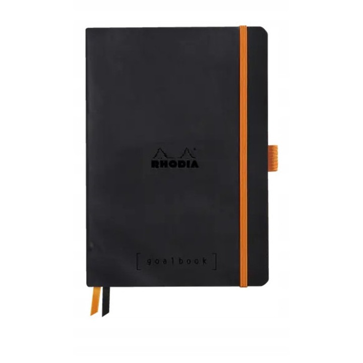 Caiet Rhodia Goalbook A5 90g 120 file cu elastic