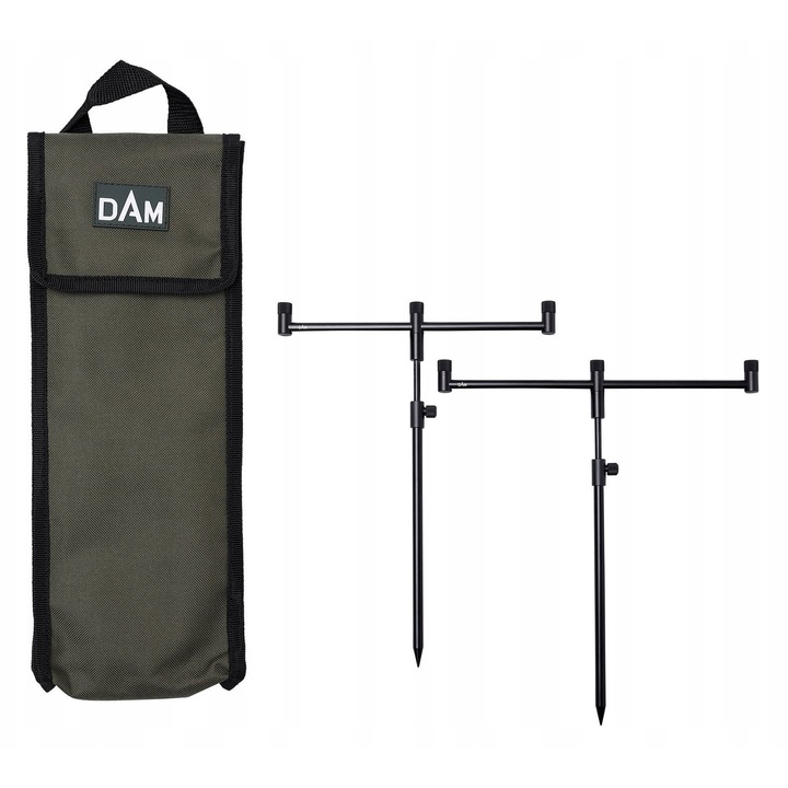 Set suporturi lansete Dam Empire Rod Rest 33-54cm pentru 3 lansete