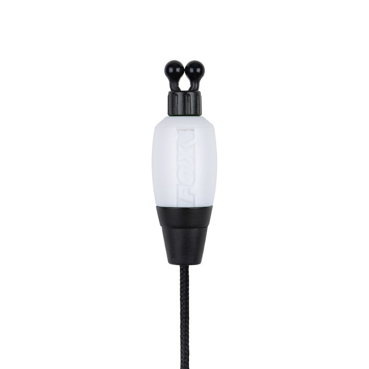 Hanger pescuit Fox Black Label Dinky Halo LED alb 15cm