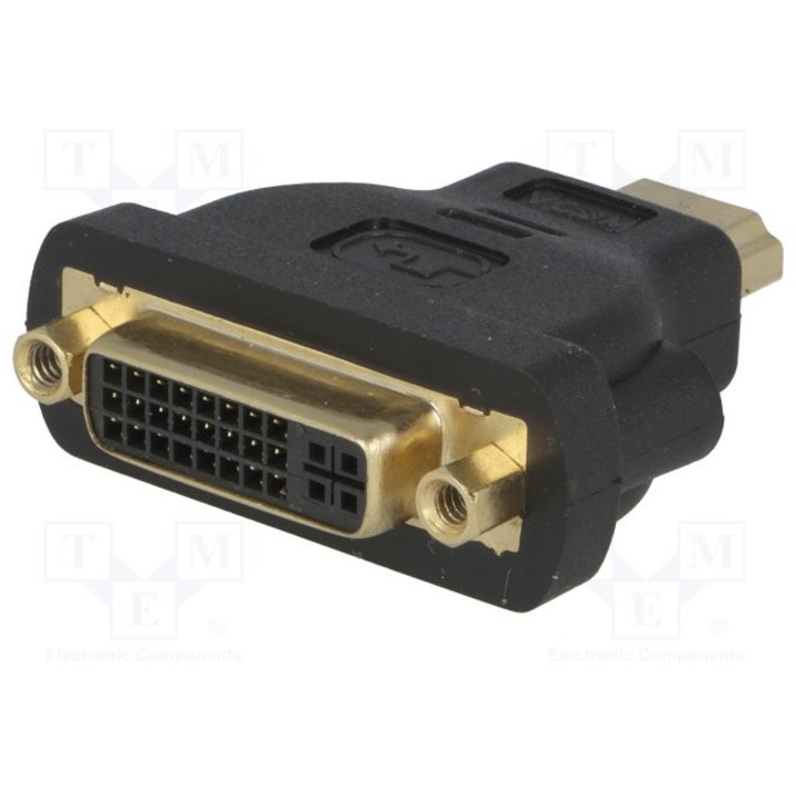 Адаптер HDMI към DVI-D, VCom CA311, 24+1, Мъжко към женско