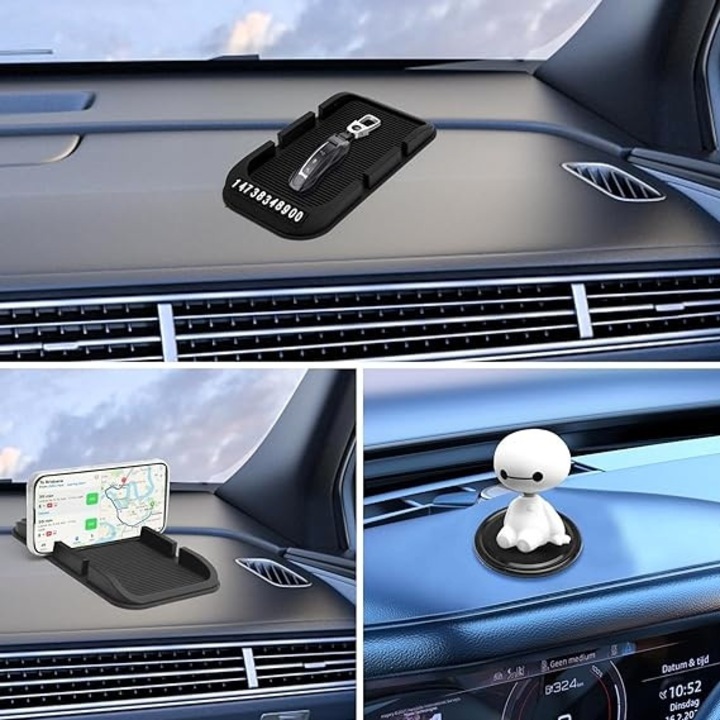 Suport auto Best set 2 piese antiderapant organizer bord
