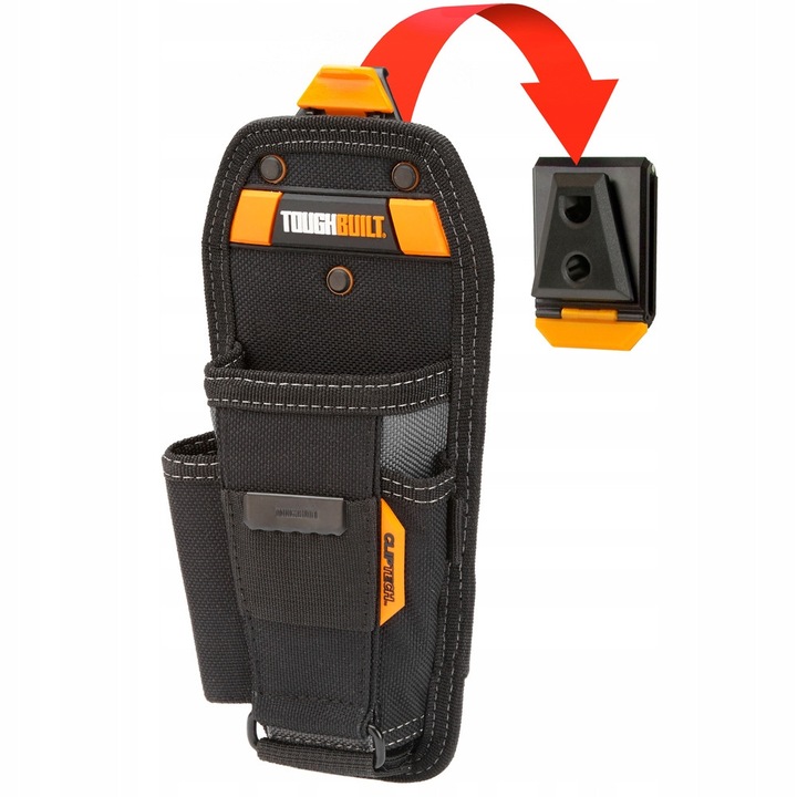 Kieszen na szczypce Toughbuilt TB-CT-35, compact, negru, 11.5x7x31cm