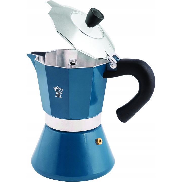 Espressor Pezzetti Bellexpress 6 TZ verde inchis aluminiu inductie