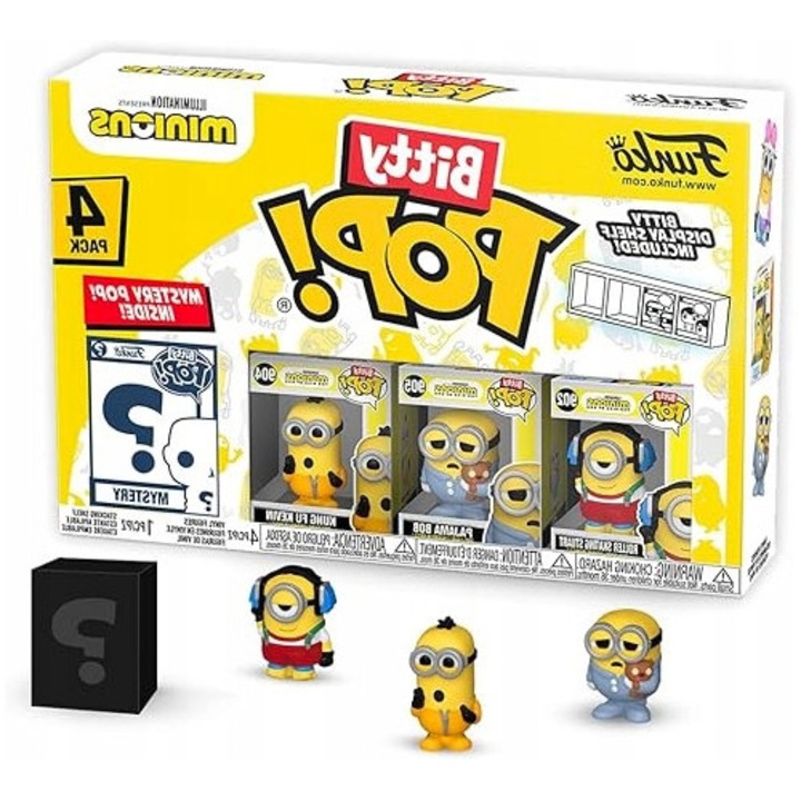 Figurina Funko Minionki Bity Pop 2.2cm cu surpriza