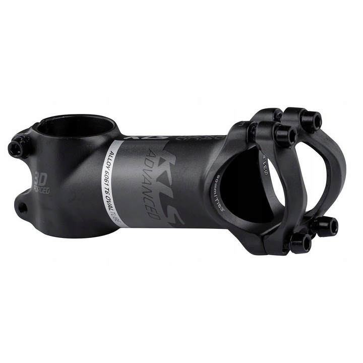 Kormányszár Kellys Advanced XC 70, alumínium, 31,8mm, 120mm, matt fekete