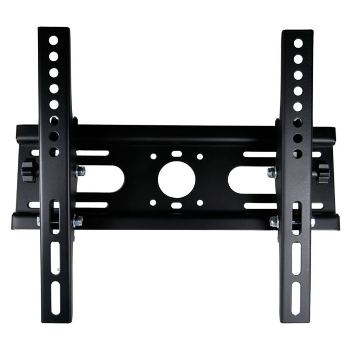 Suport TV reglabil inclinabil negru 23-50 inch 11x34.5x3cm set montaj