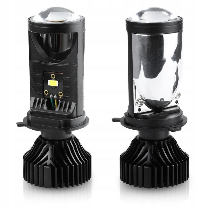 Proiector LED Interlook Mini Bi-LED 5500K 111x47x36mm