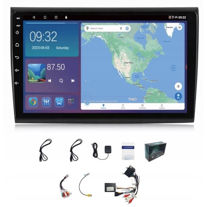 Radio auto Projack Fiat Bravo 2008-2013 Android 13 9inch 6G+128G multicolor