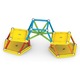 Set de constructie Geomag Supercolor Recycled 60 piese multicolor