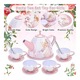 Set ceai deAO 46 piese pentru fete 3-9 ani multicolor