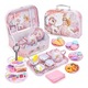 Set ceai deAO 46 piese pentru fete 3-9 ani multicolor