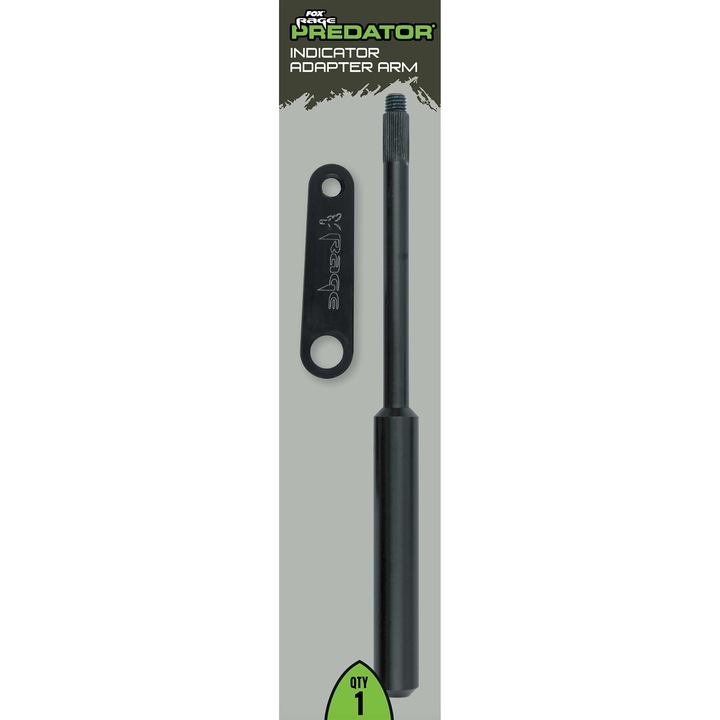 Brat adaptor Fox Rage Indicator, negru mat, suport rod pod