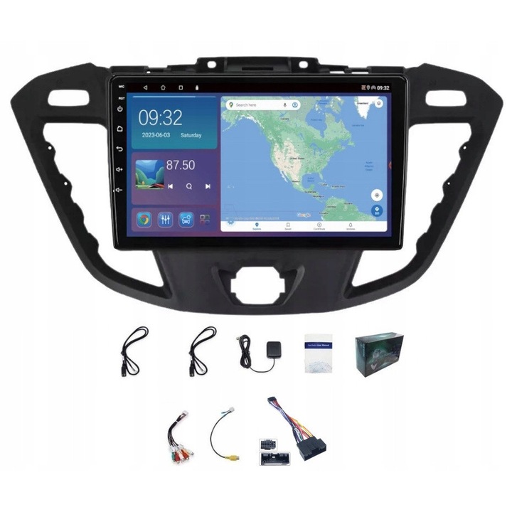 Radio navigatie auto Projack Ford Transit Custom 9inch Android 12 2GB64GB