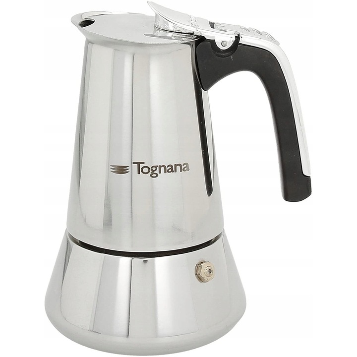 Espressor Tognana Riflex Induction 2 tz inox negru 10x15cm