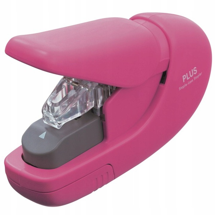 Capsator Plus inovator fara capse roz compact 5 coli